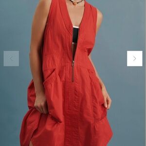 Anthropologie Daily Practice Trek Utility Mini Dress, XXS, Worn Once